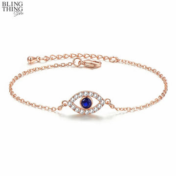 Evil Eye Rosegold Bracelet