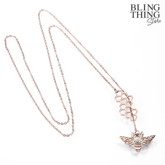 Hey Honey Rose Gold Necklace