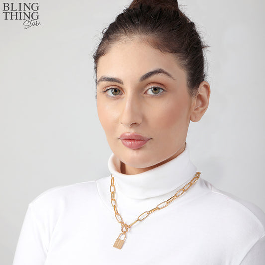 Padlock Necklace