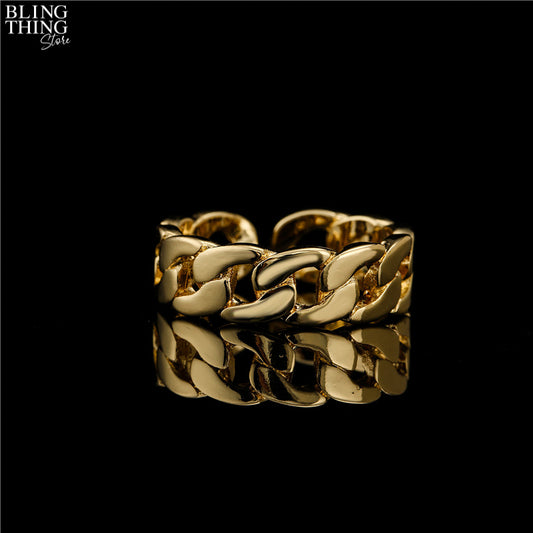 Chainlink Gold Ring