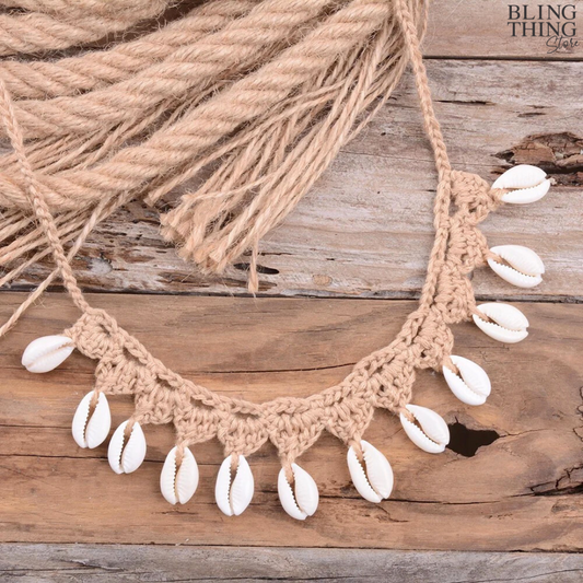 Coastal Charm Cowrie Necklace