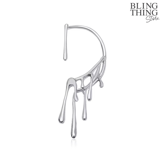 Melted Earcuff - Single Left Ear