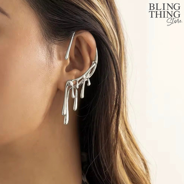 Melted Earcuff - Single Left Ear