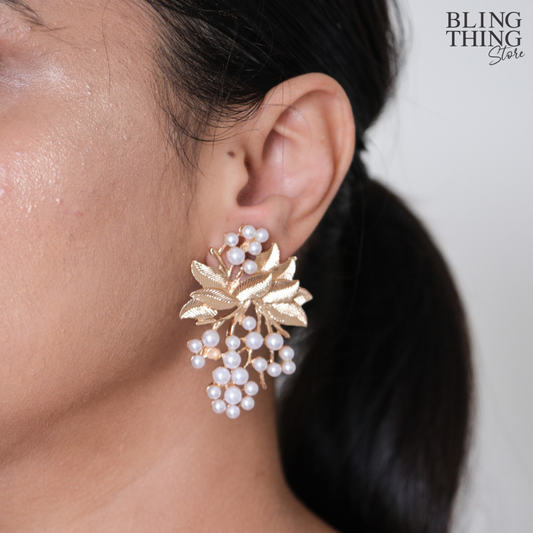 Pearl Bloom Earrings