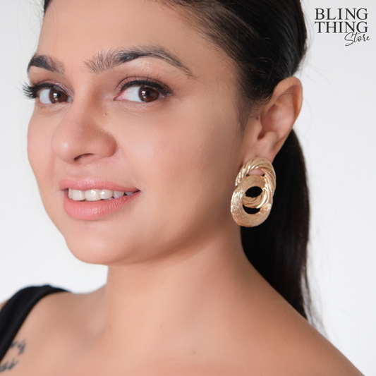 Grandeur Ring Earrings
