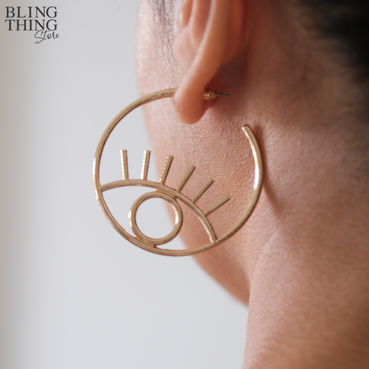 Guardian Eye Hoops