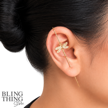 Dragonfly Ear Cuff
