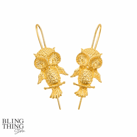 Night Owl Threader Ear Cuff