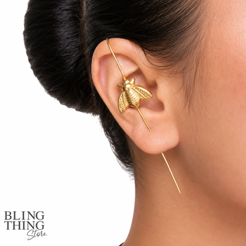 Bee Glide - Ear cuff/ Ear Climber