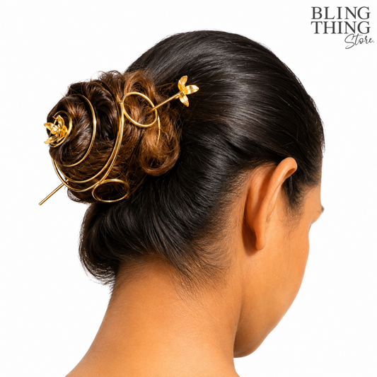 Spiral Hair Cage Bun - Medium size