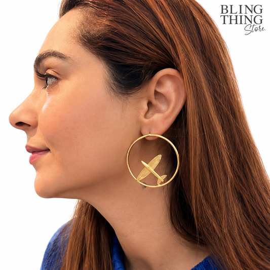 Frequent Flyer Earrings