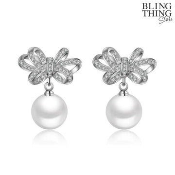 Eterna Bow Knot Studs