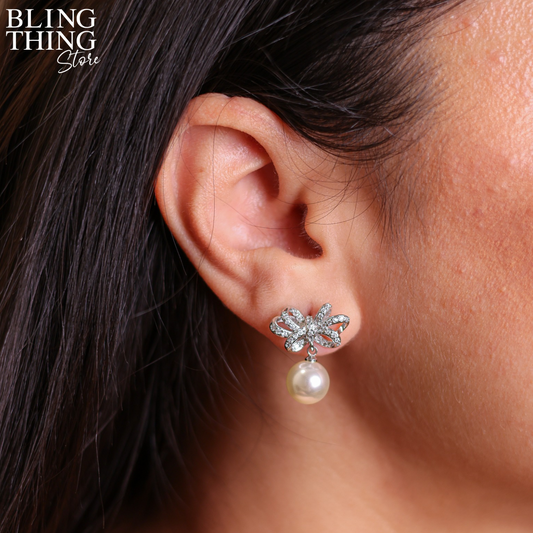 Eterna Bow Knot Studs
