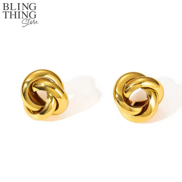 Golden Grace Studs