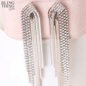 Silken Sparkle Danglers
