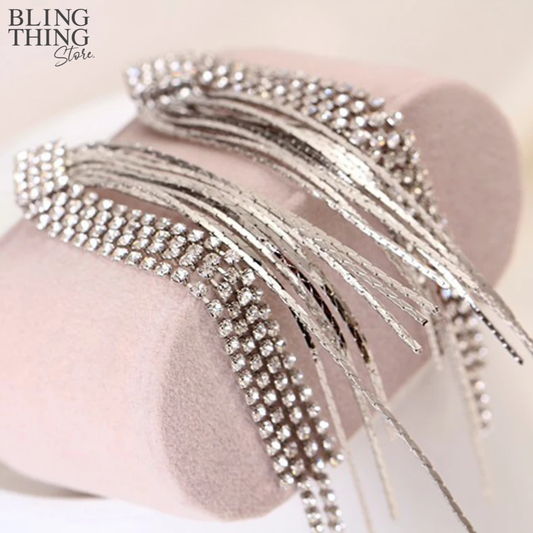 Silken Sparkle Danglers