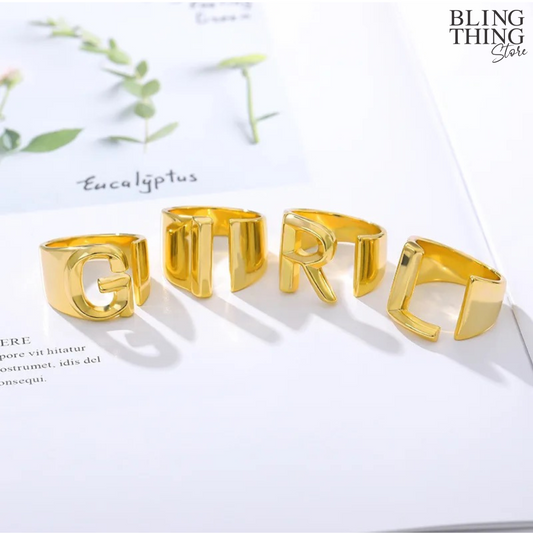 Initial Alphabet Rings