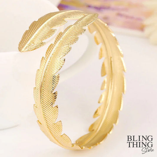 Ethereal Feathered Cuff