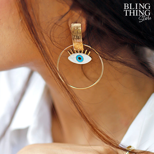 Evil Eye Everyday Earrings